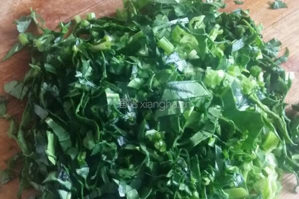 双色菠菜汤的做法图解2