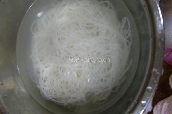 炒米粉的做法图解4