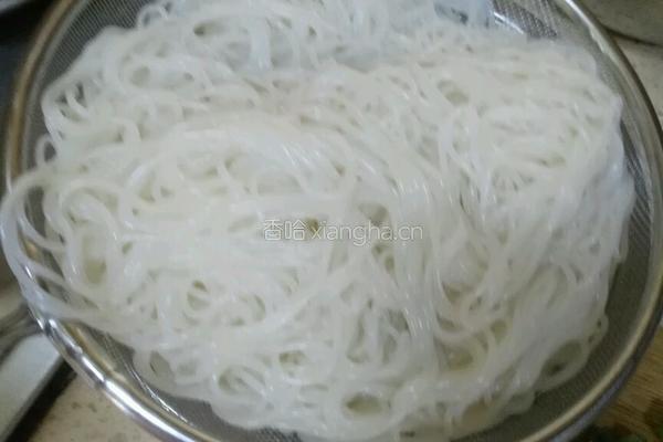 炒米粉的做法图解5