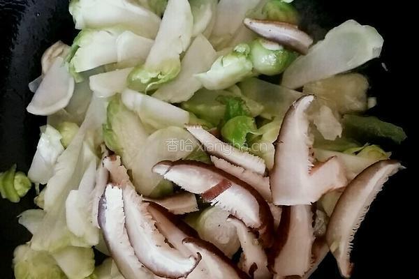 鲍鱼汁菜头的做法图解3