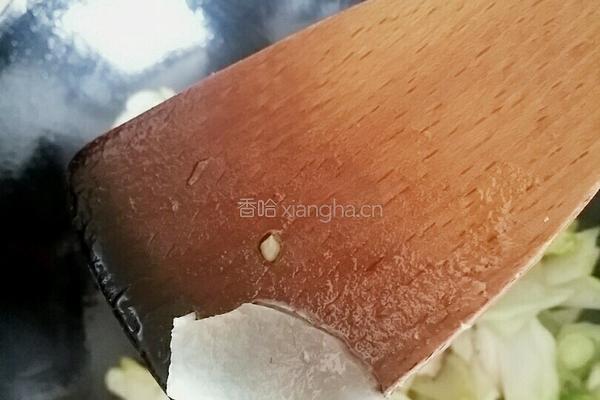 鲍鱼汁菜头的做法图解5