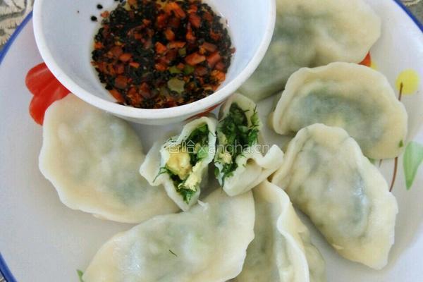 茴香鸡蛋素饺子的做法图解15