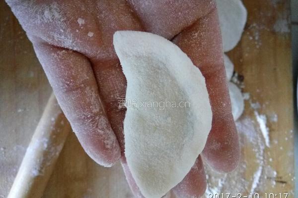 茴香鸡蛋素饺子的做法图解12