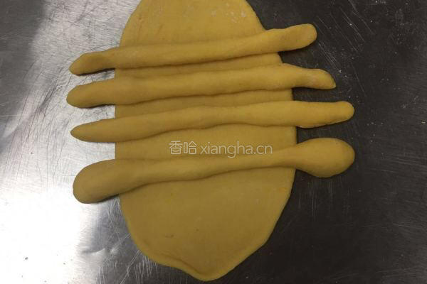 螃蟹南瓜包的做法图解5