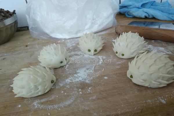 刺猬豆沙包