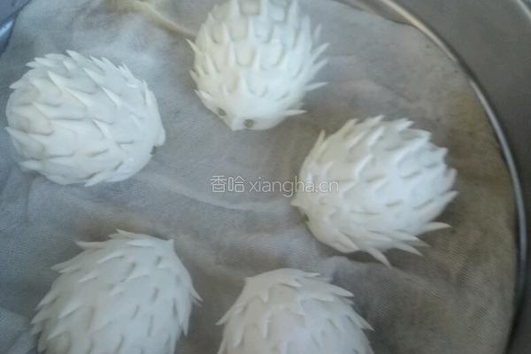 刺猬豆沙包的做法图解10