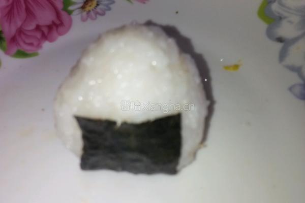 紫菜饭团的做法图解3