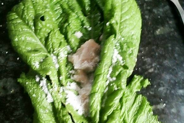 青菜芋泥的做法图解4