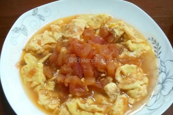 番茄炒鸡蛋（简便版）