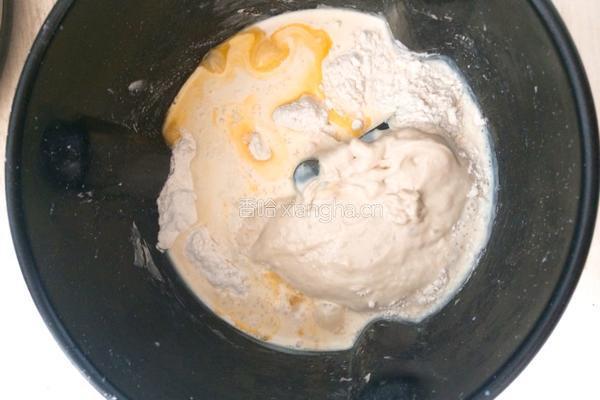 poolish（波兰种）汉堡胚的做法图解3