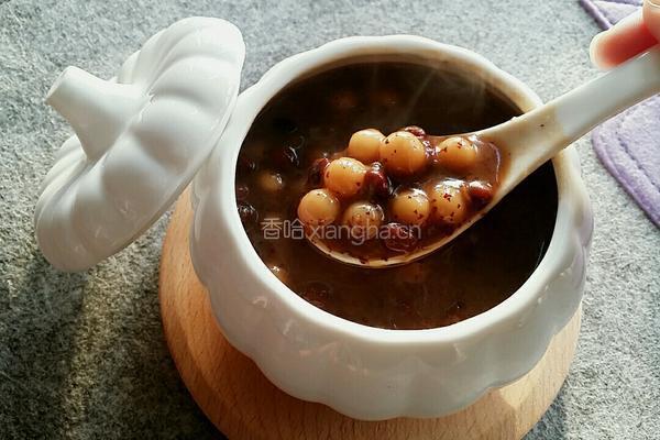 红豆枣泥小圆子