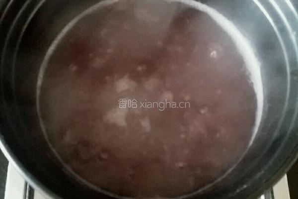 红豆枣泥小圆子的做法图解4