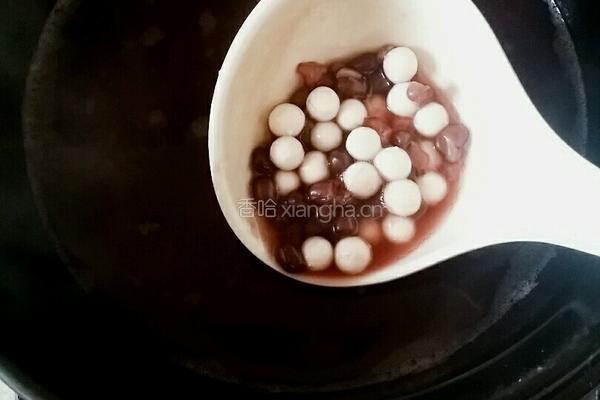 红豆枣泥小圆子的做法图解6