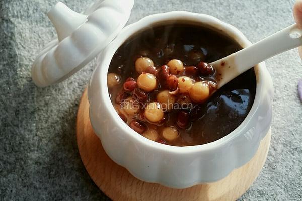 红豆枣泥小圆子的做法图解9