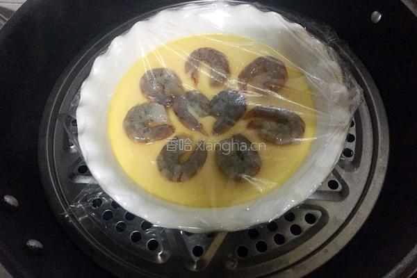虾仁蒸蛋的做法图解12