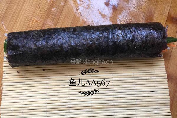 紫菜包饭的做法图解12