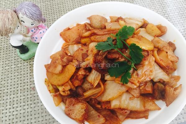 泡菜炒五花肉（改良版）的做法图解8