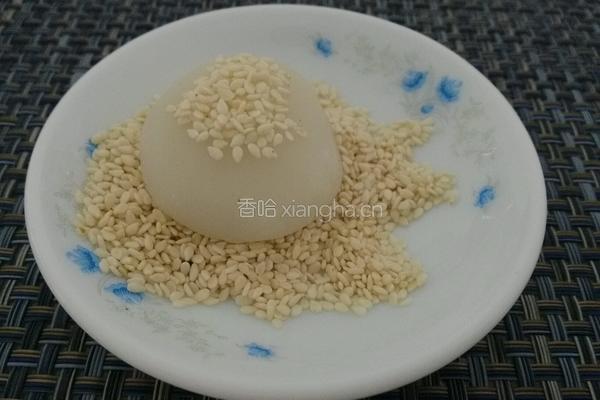 三色汤圆的做法图解3