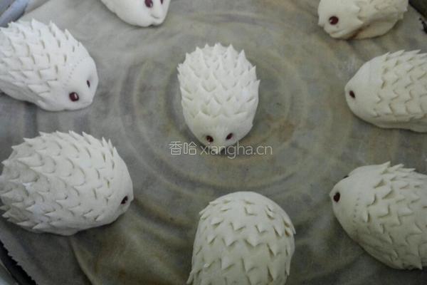 小刺猬豆包的做法图解15
