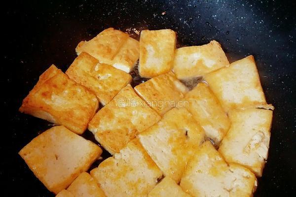 浇汁豆腐的做法图解4