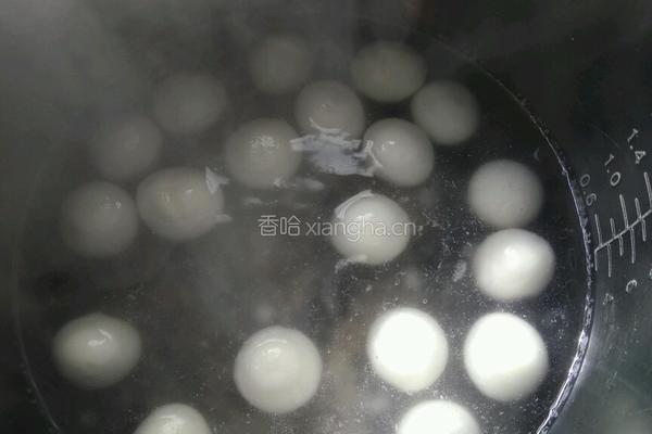 玫瑰廖糟汤圆的做法图解3