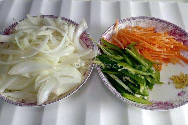 葱头炒肉的做法图解4