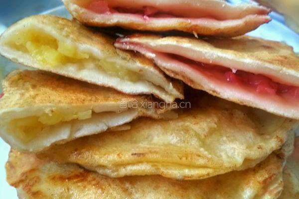 菠萝and草莓馅饼的做法图解7