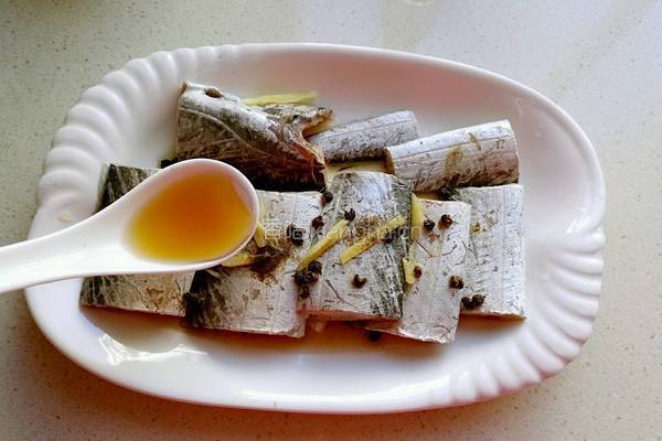 豆豉酱烧带鱼的做法图解3