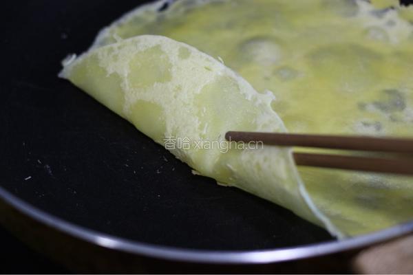 鸡蛋煎饼的做法图解5