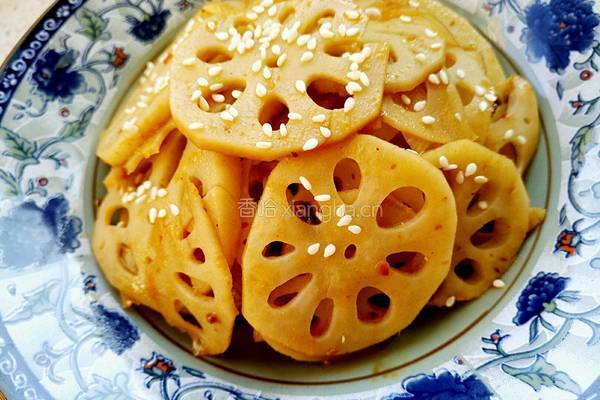 芝香莲菜的做法图解1