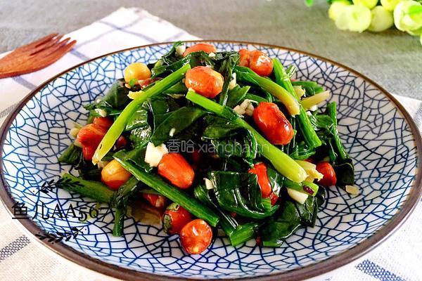 果仁菠菜的做法图解5