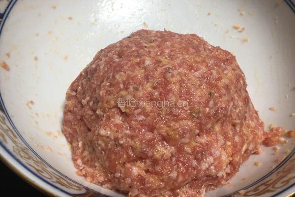 私房夹心起司汉堡肉的做法图解4