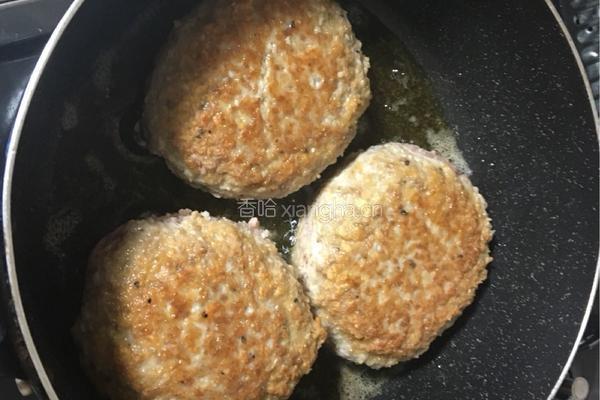 私房夹心起司汉堡肉的做法图解11