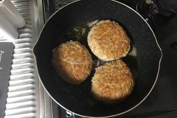 私房夹心起司汉堡肉的做法图解12