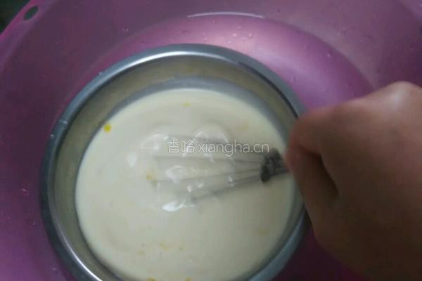 淡奶油炼乳牛奶蛋挞的做法图解5