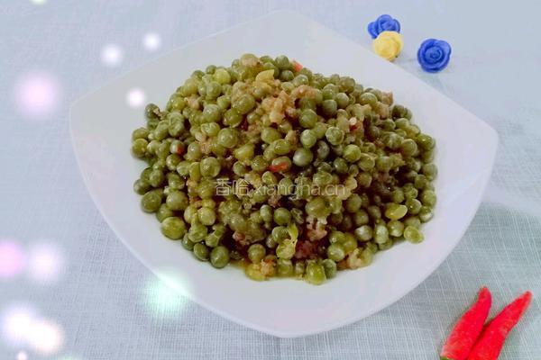 肉沫豌豆的做法图解12