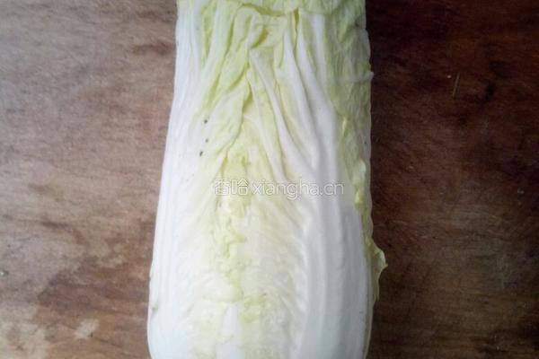 大白菜炖粉条豆腐的做法图解2