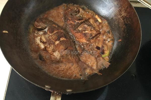 红烧鲳鱼的做法图解3