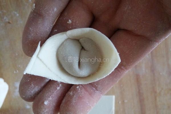 猪肉胡萝卜混沌的做法图解9