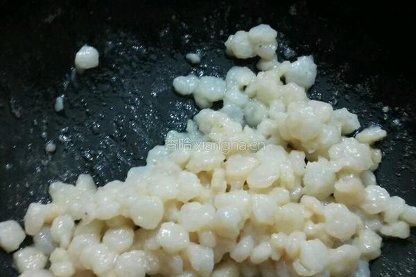 鸡米头炒虾仁的做法图解5