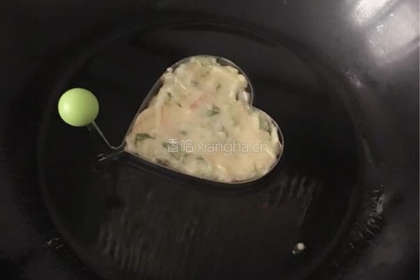 土豆爱心饼-情人节快乐的做法图解6