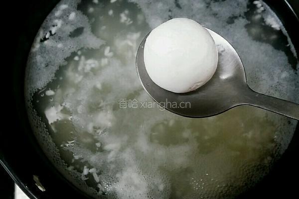 酒酿彩色汤圆的做法图解4