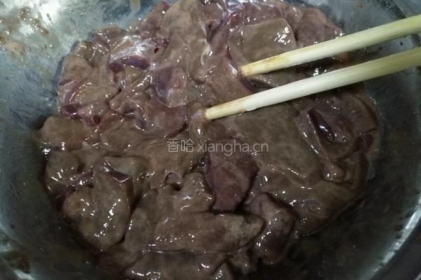 炒猪肝的做法图解4