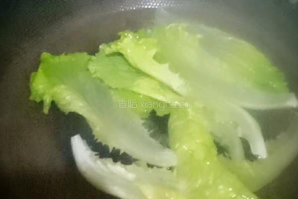 酱生菜的做法图解1