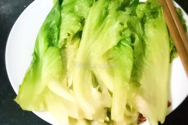 酱生菜的做法图解2