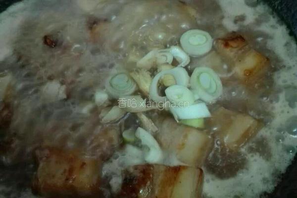红烧肉炝西蓝花的做法图解17
