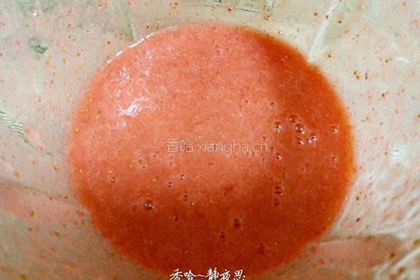 草莓酸奶慕斯蛋糕（8寸）的做法图解9