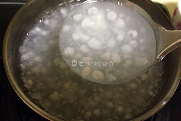 西米紫薯汤圆的做法图解6