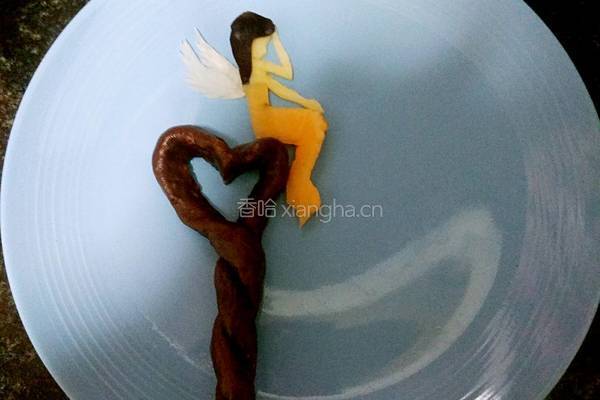 情人节拼盘之心中的天使的做法图解7