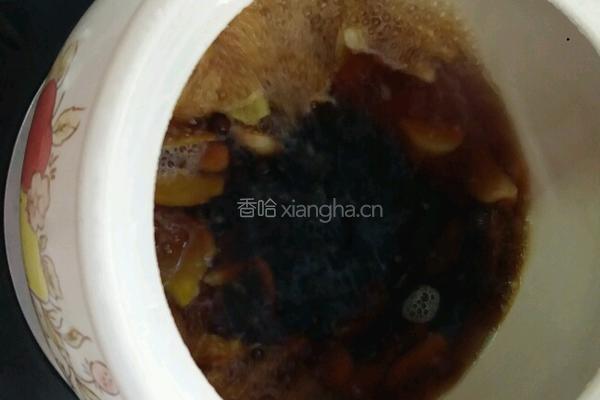 大蒜生姜红糖水的做法图解6